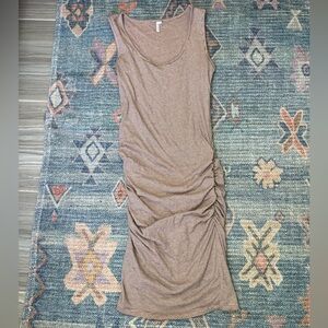 Pink Striped Tank Dress